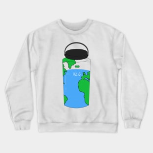 HZG Earth Juice Bottle Crewneck Sweatshirt